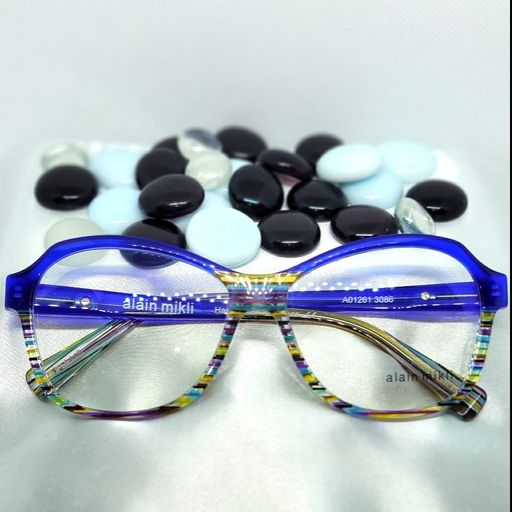 Blue Alain Mikli Frames